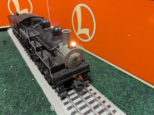 Lionel 6-18023 Western Maryland Shay locomotive front view with operating headlight