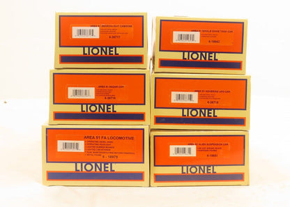 Lionel 6-31926 Area 51 radar equipment car front close-up