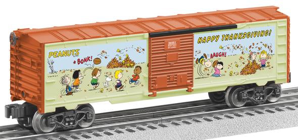 Representative Lionel Peanuts O gauge boxcar
