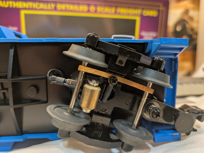 MTH 20-91073 Great Northern X23 caboose second truck and pickup roller detail