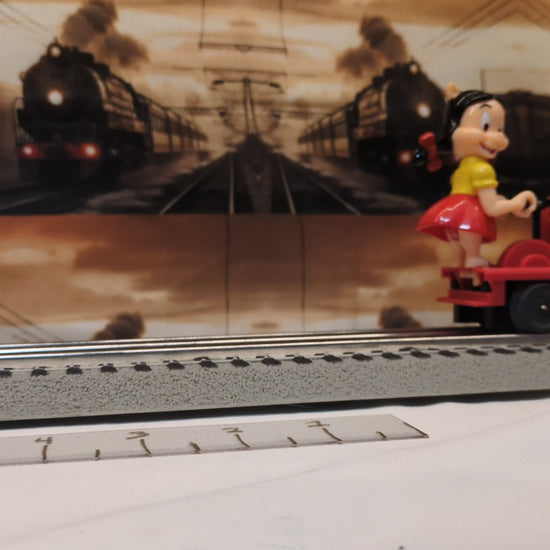 Lionel Porky & Petunia Operating Handcar 6-18434