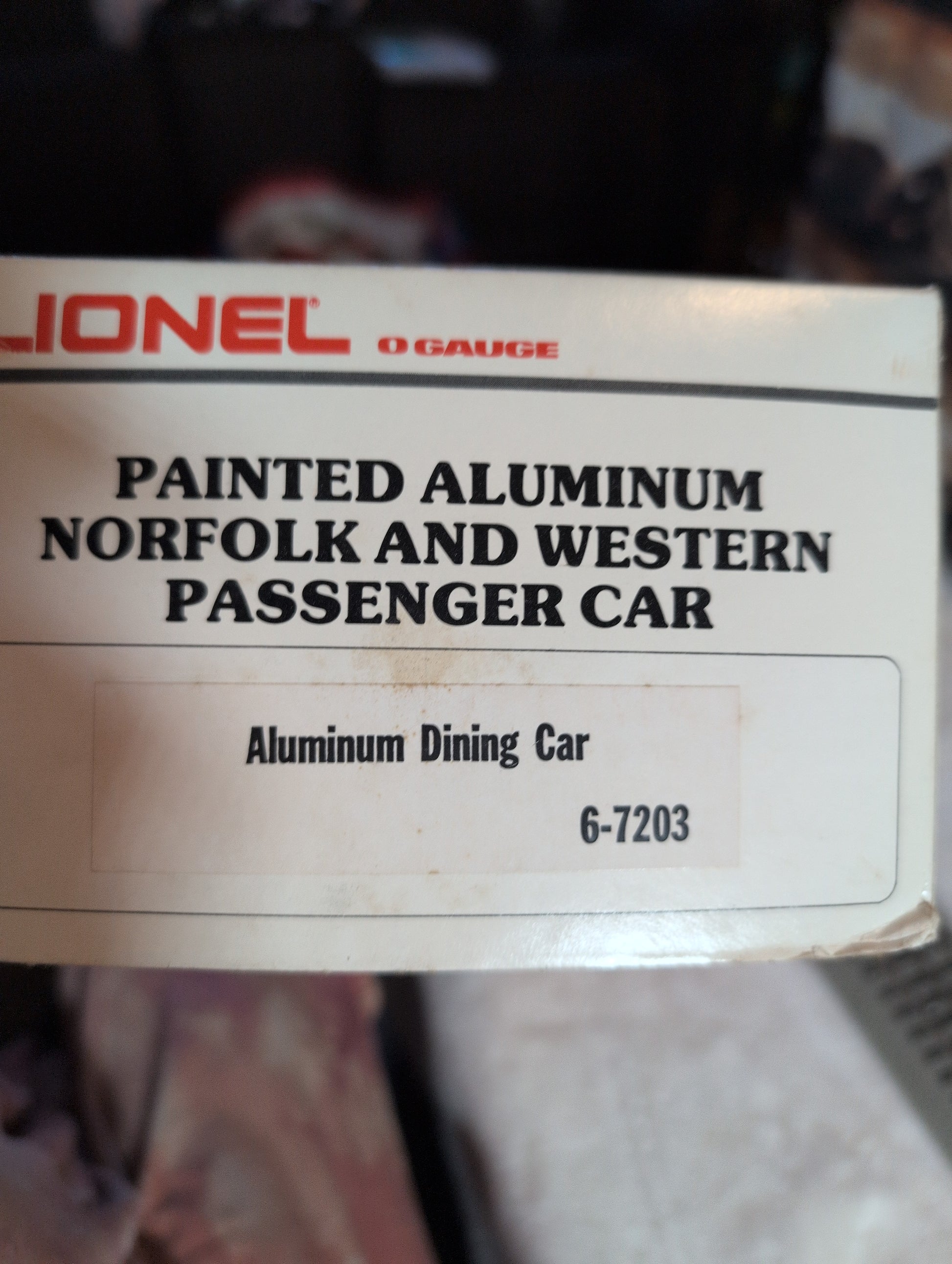 Lionel Norfolk & Western Passenger Car 6-7203