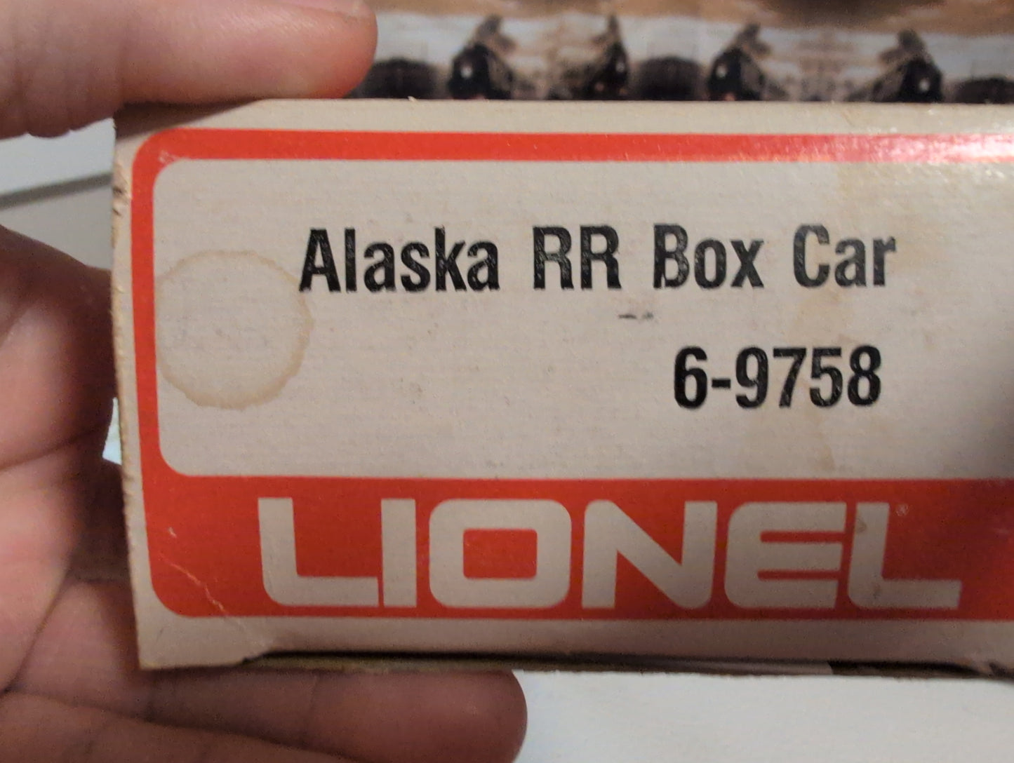 Lionel Alaska Railroad Boxcar 6-9758
