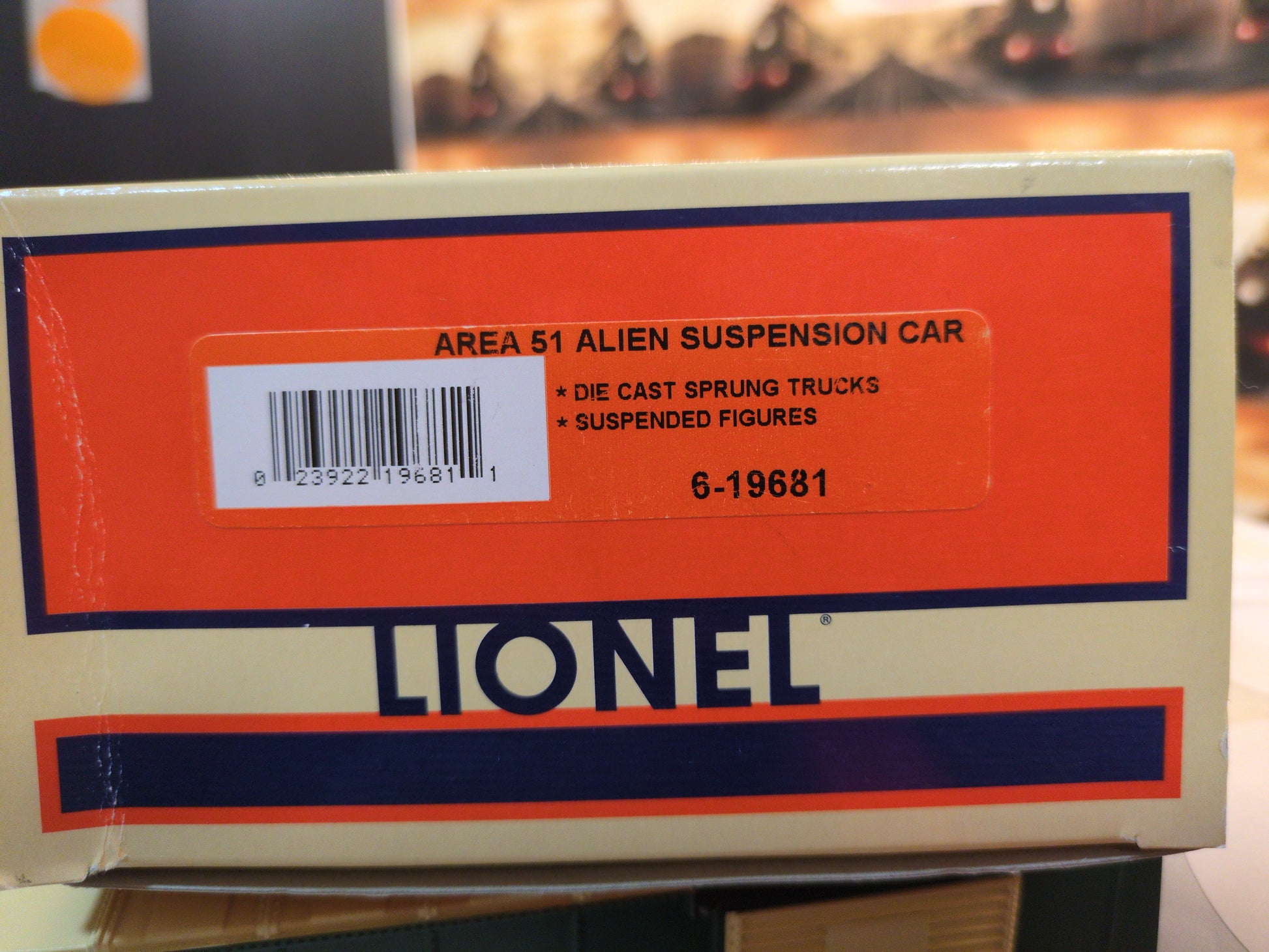 Lionel Alien Suspended Animation Aquarium Car RARE 6-19681
