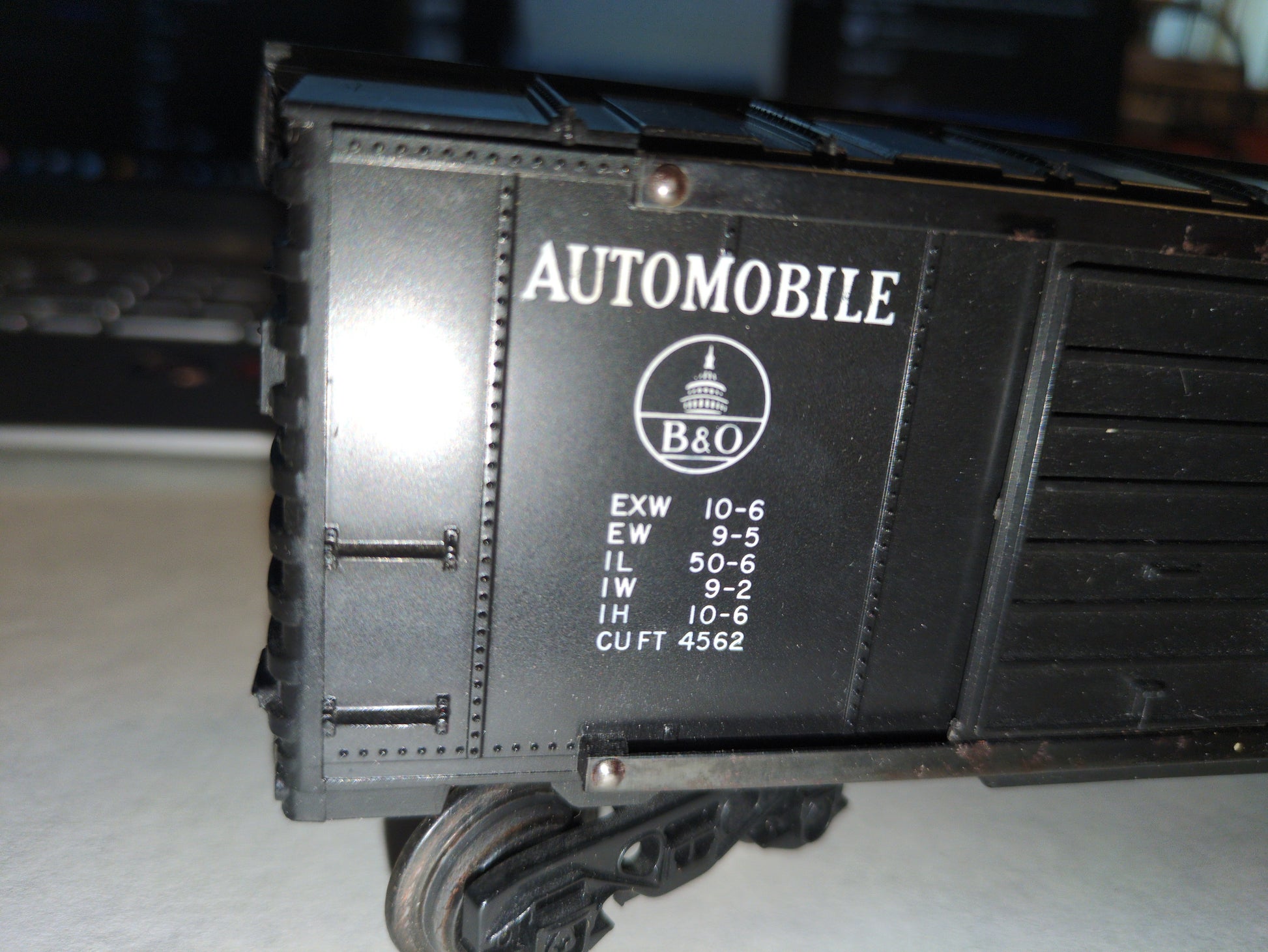 Lionel Baltimore and Ohio Boxcar 6-9210