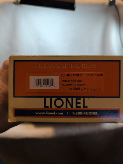 Lionel Polar Express Passenger Car 6-25101
