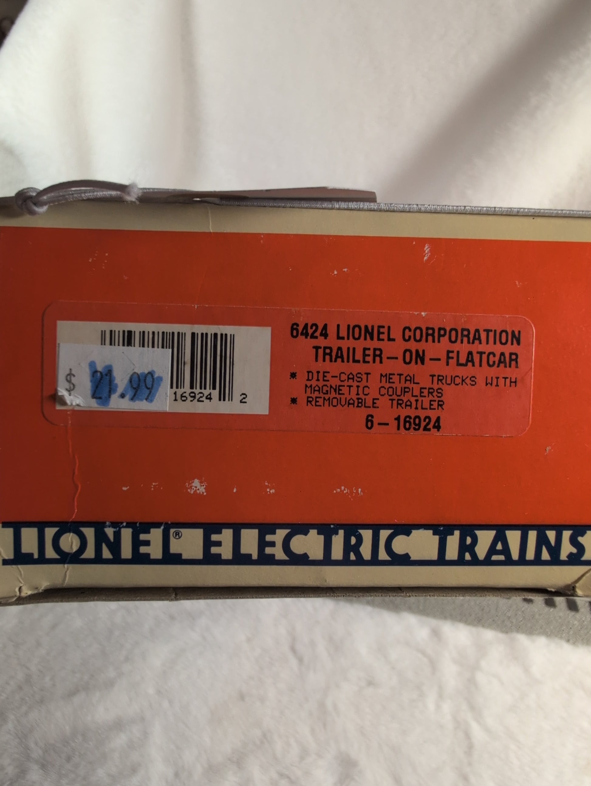 Lionel Lines Flatcar 6-16924