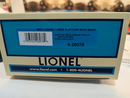 Lionel 6-26078 Boat Flatcar 