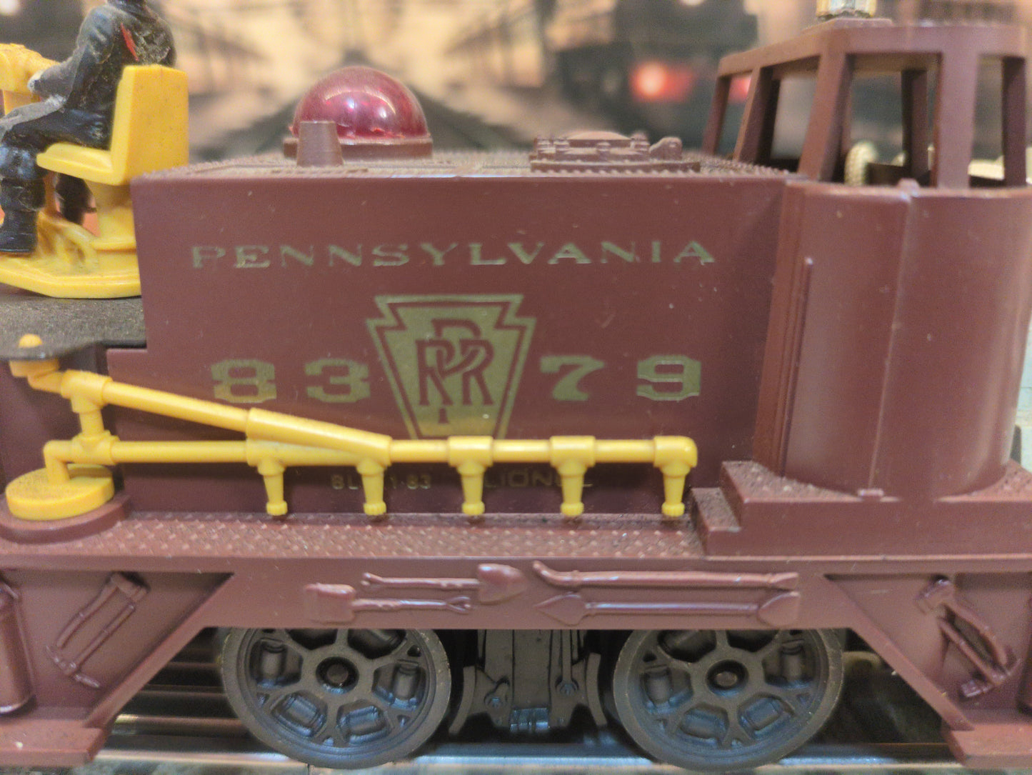 Lionel Pennsylvania Fire Car 6-8379