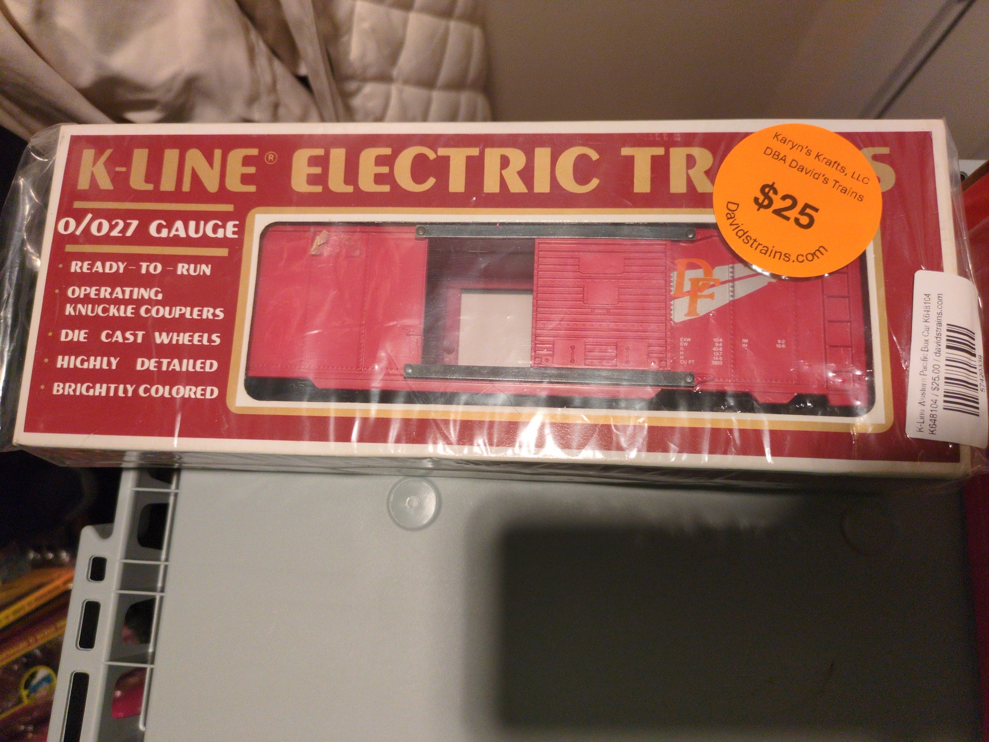 K-Line K648104 Western Pacific Box Car 