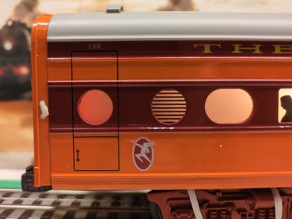Lionel Milwaukee Road Hiawatha Skytop 15" Aluminum Passenger Car Set 6-19184 FREE SHIPPING!