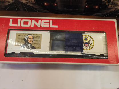 Lionel George Washington Boxcar 6-9761