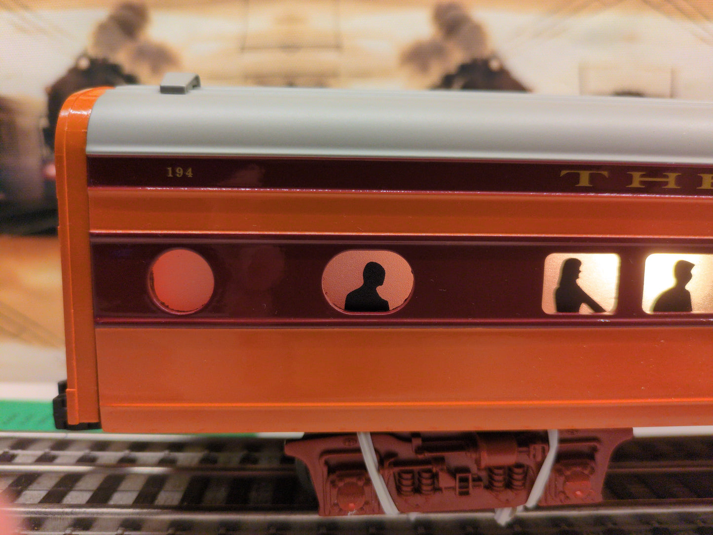 Lionel Milwaukee Road Hiawatha Skytop 15" Aluminum Passenger Car Set 6-19184 FREE SHIPPING!