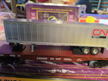 MTH RailKing Canadian National Flatcar 30-76632