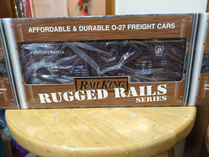 MTH RailKing Rugged Rails Pennsylvania Stock Car 33-7703