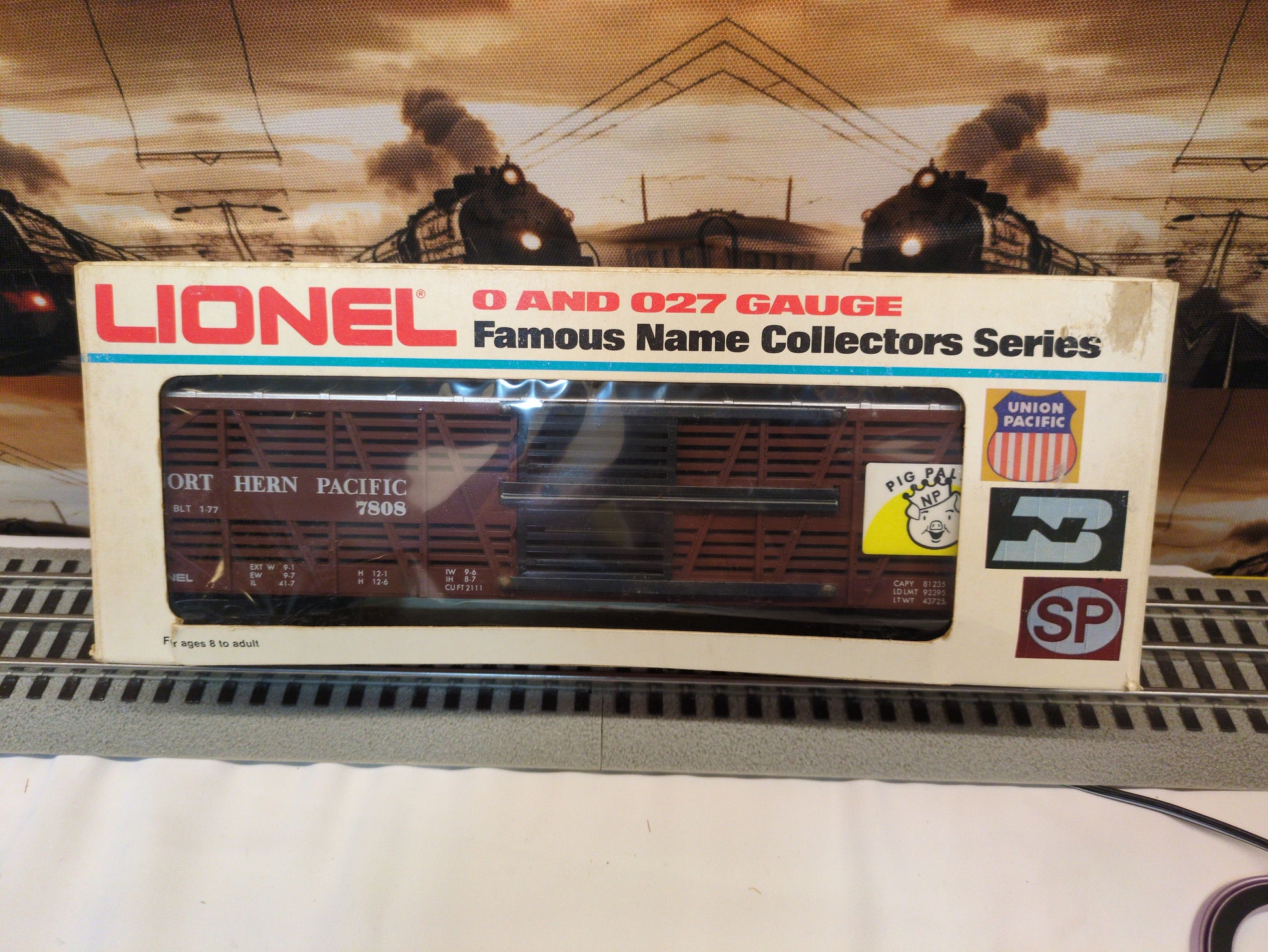 Lionel Northern Pacific Pig Palace Stock Car 6-7808