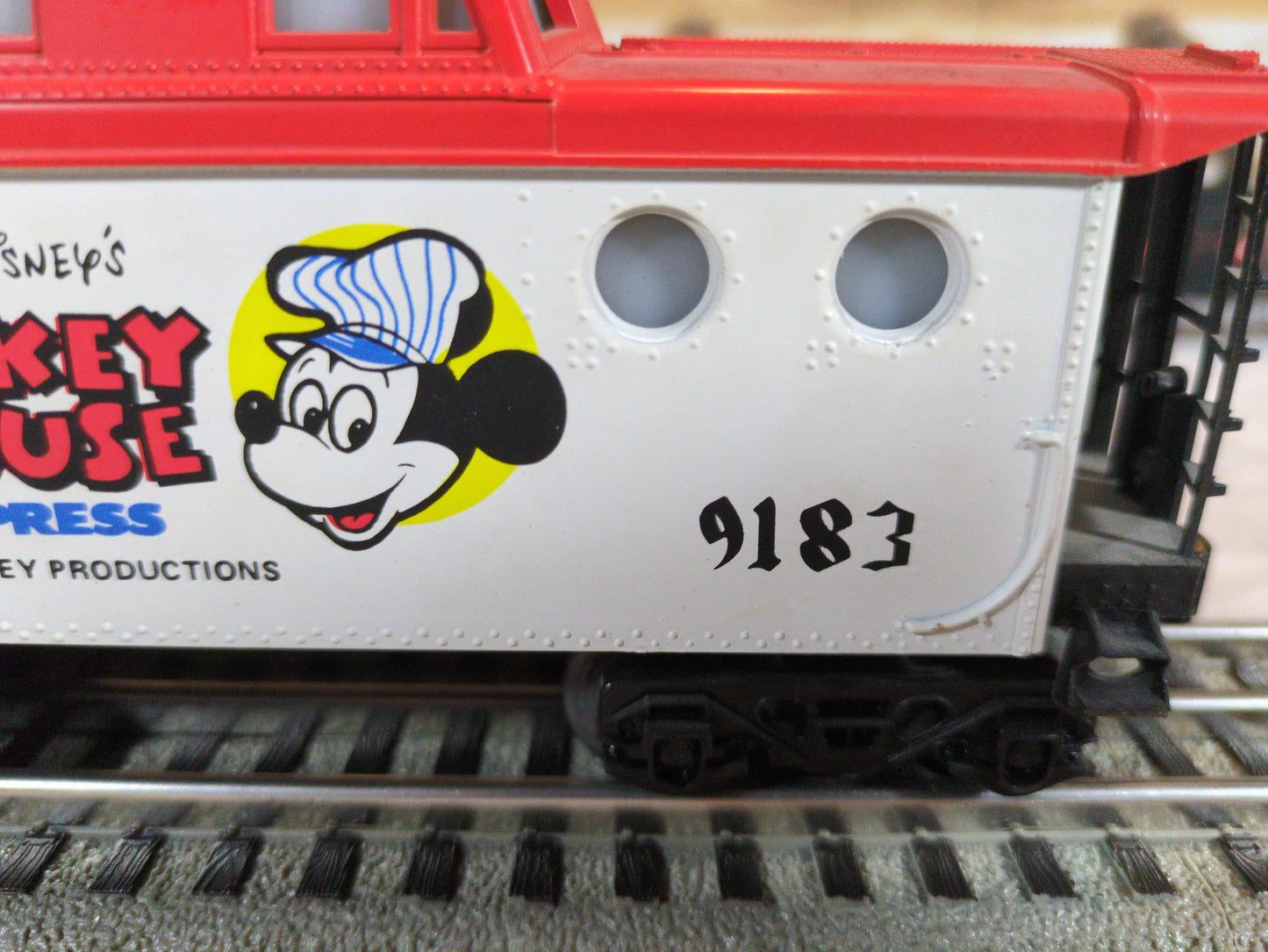 Lionel Caboose Mickey Mouse Express 6-9183