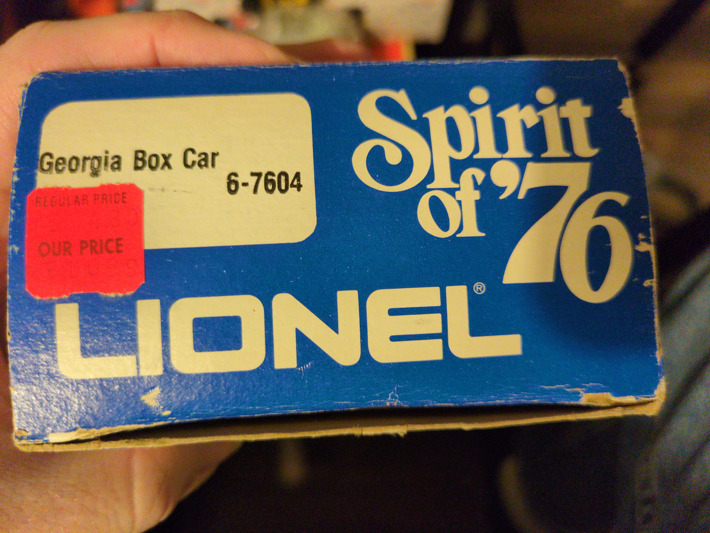 Lionel Car Boxcar 6-7604