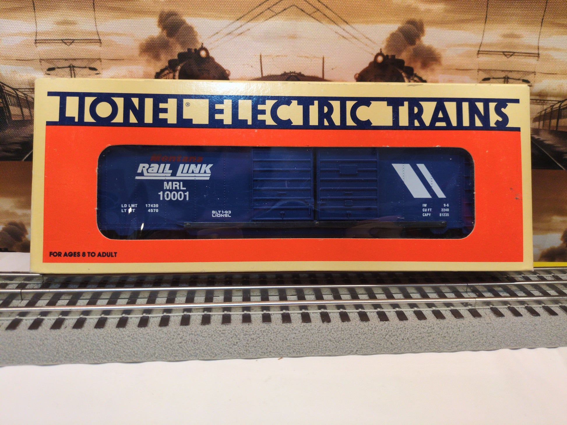 Lionel Montana Rail Link Boxcar 6-19251