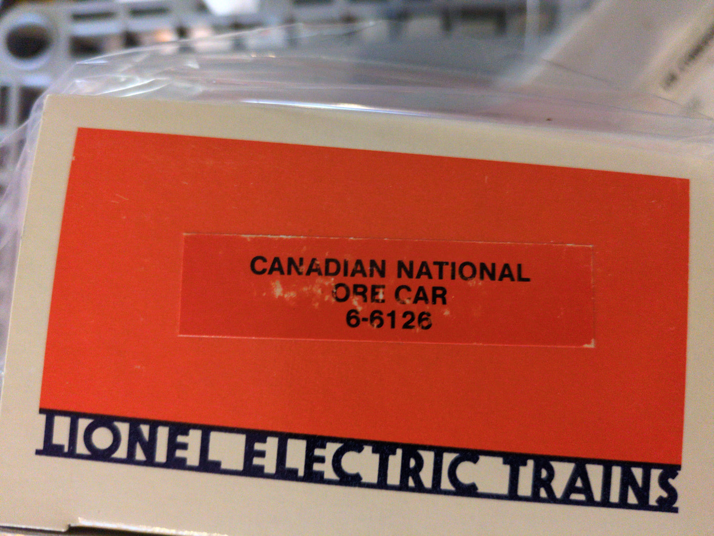 Lionel Canadian National Ore Car 6-6126