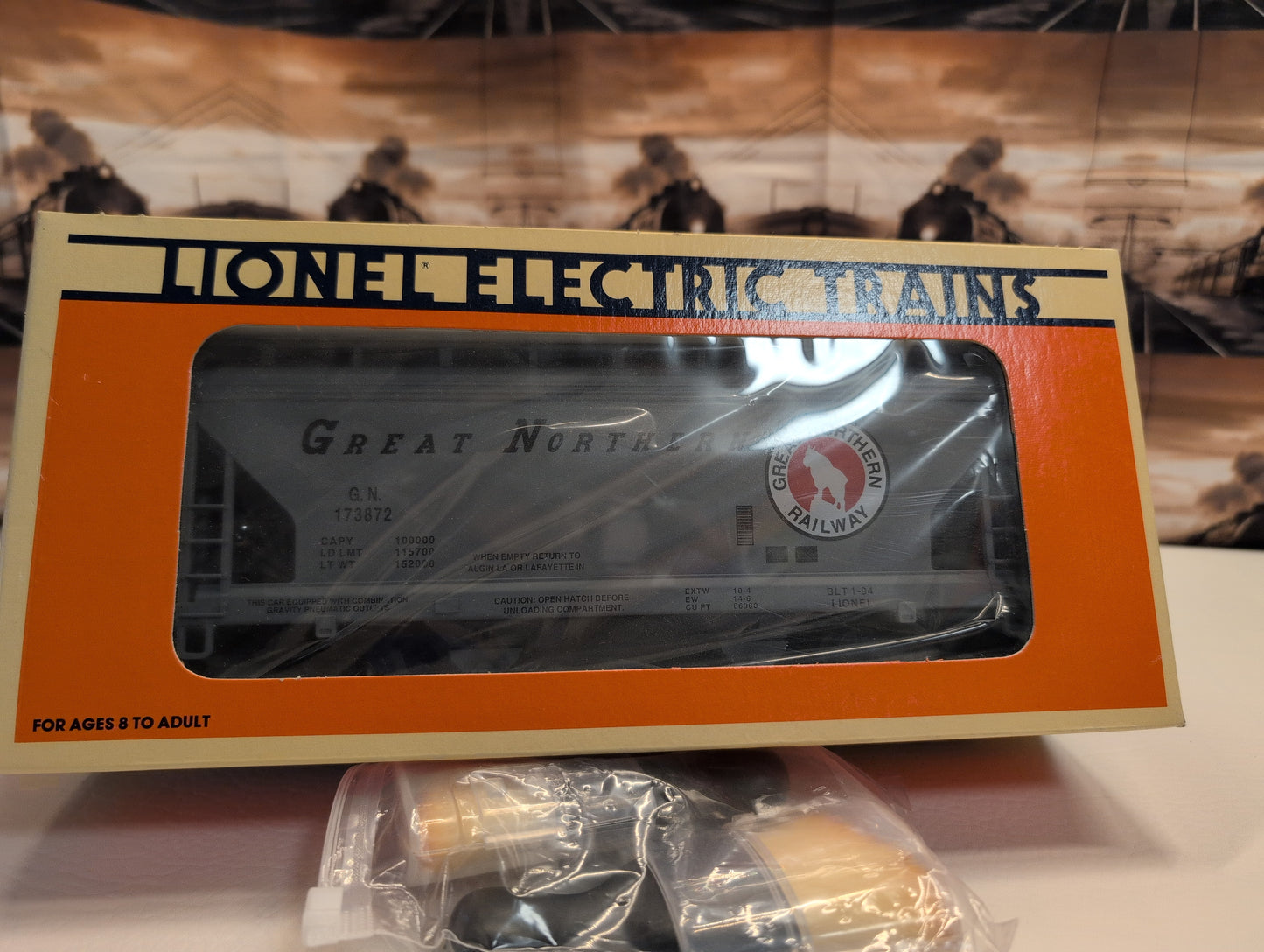 Lionel Great Northern Hopper Car 6-17007