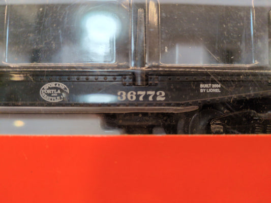 Lionel 6-36772 SP&S Flatcar 