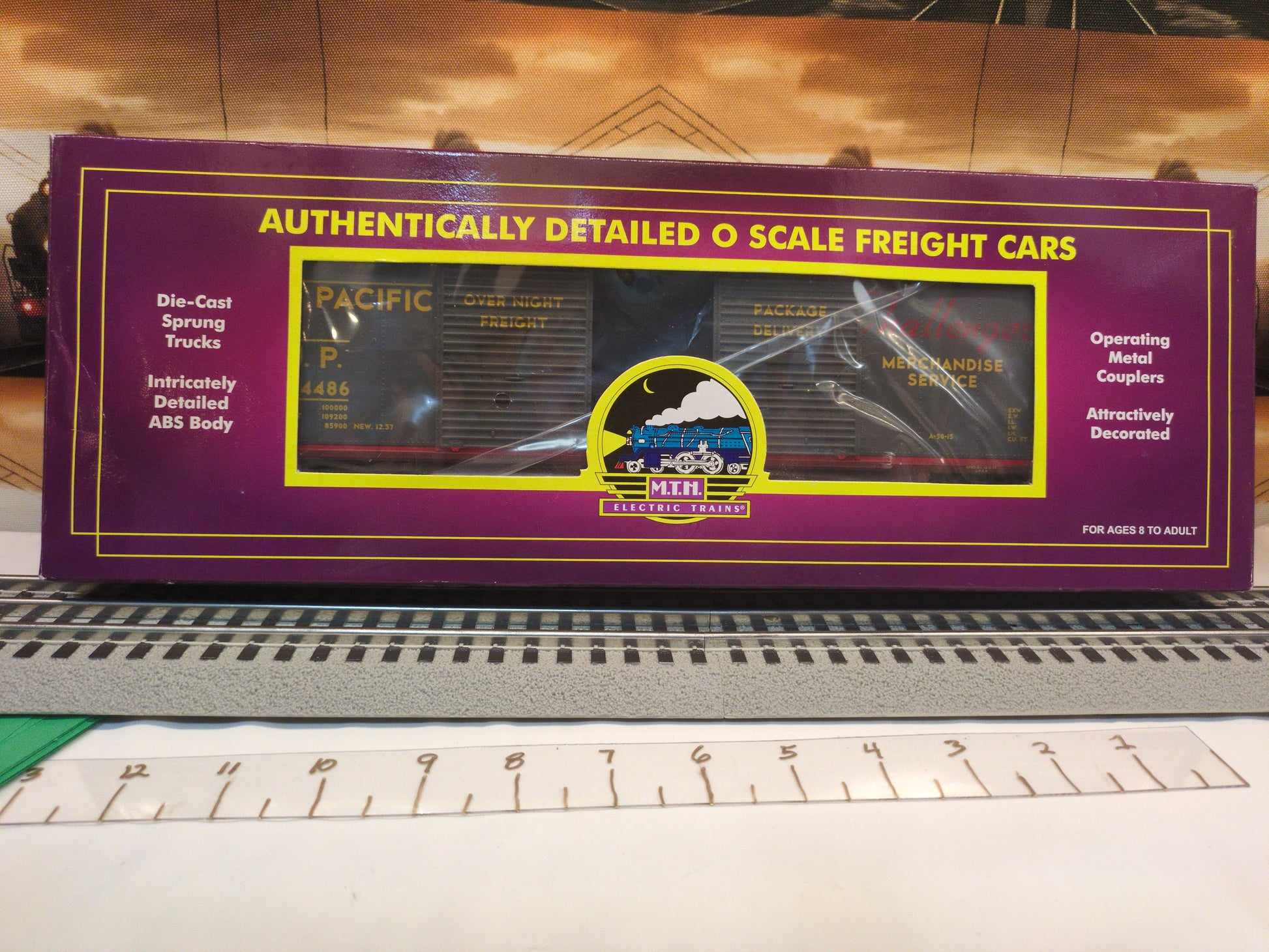 MTH Premier Union Pacific 50' Double Door Boxcar 20-93130