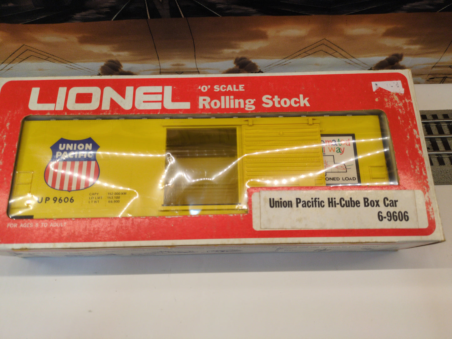 Lionel Union Pacific Boxcar 6-9606