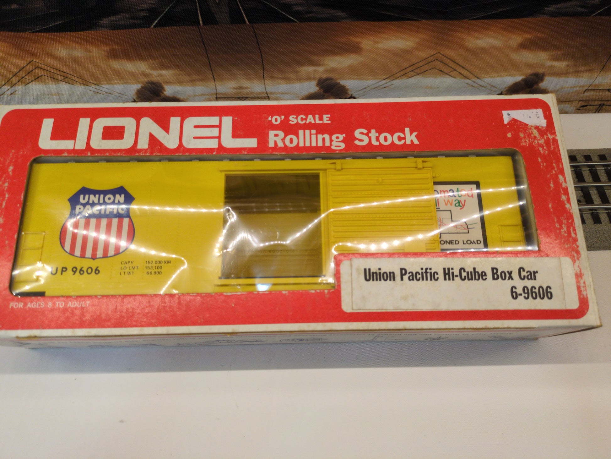Lionel Union Pacific Boxcar 6-9606