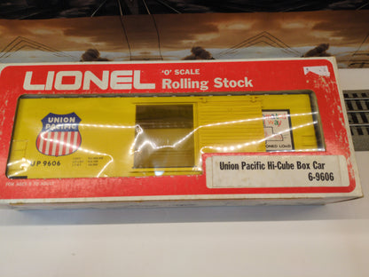 Lionel Union Pacific Boxcar 6-9606