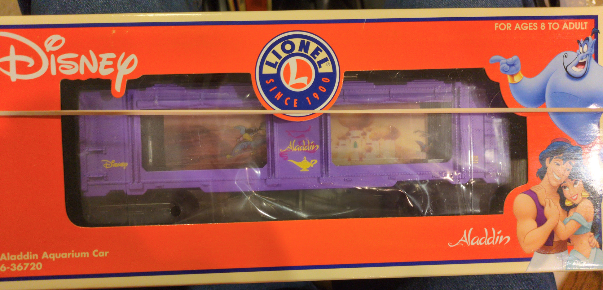 Lionel Disney's Aladdin Aquarium Car 6-36720