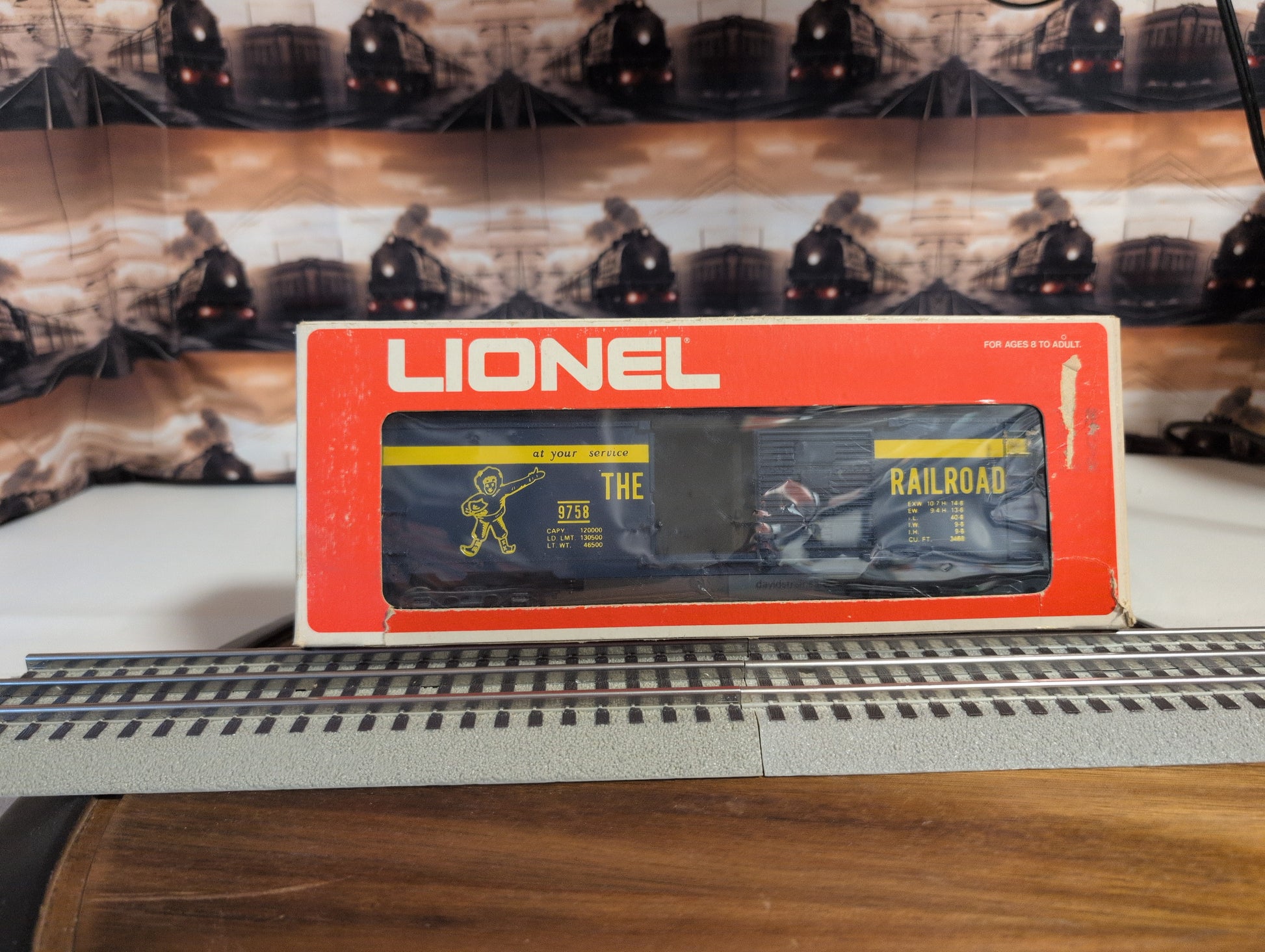 Lionel Alaska Railroad Boxcar 6-9758