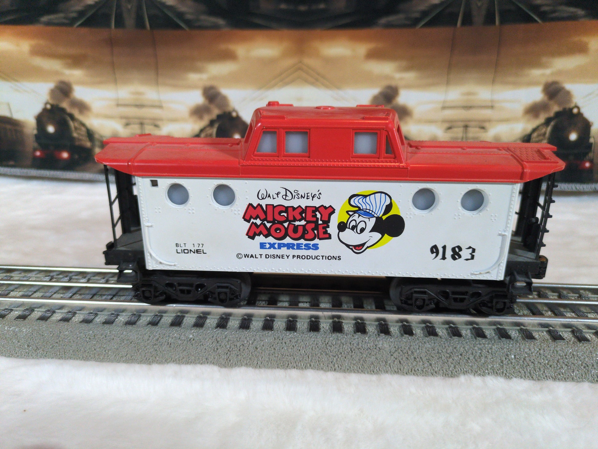 Lionel Caboose Mickey Mouse Express 6-9183