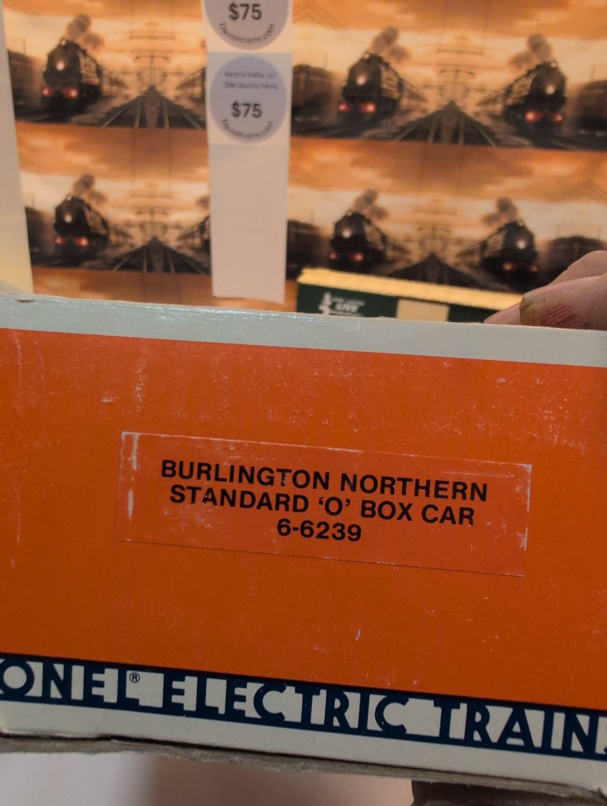Lionel Burlington Northern Boxcar 6-6239