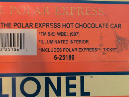 Lionel Polar Express Passenger Car 6-25186