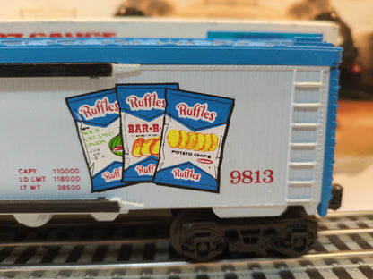 Lionel Ruffles Potato Chips Billboard Reefer Car #9813 6-9813