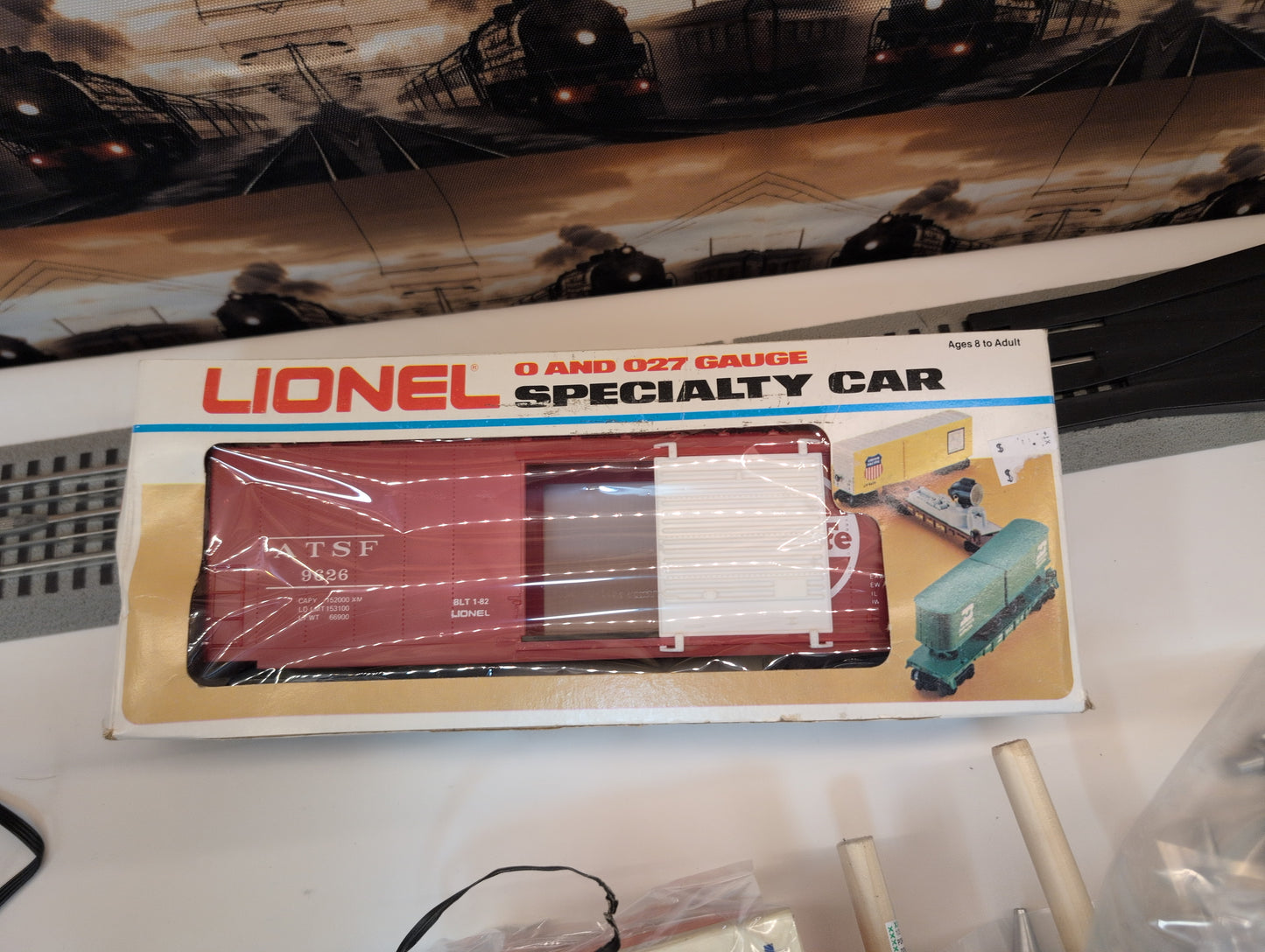 Lionel Santa Fe Boxcar 6-9626