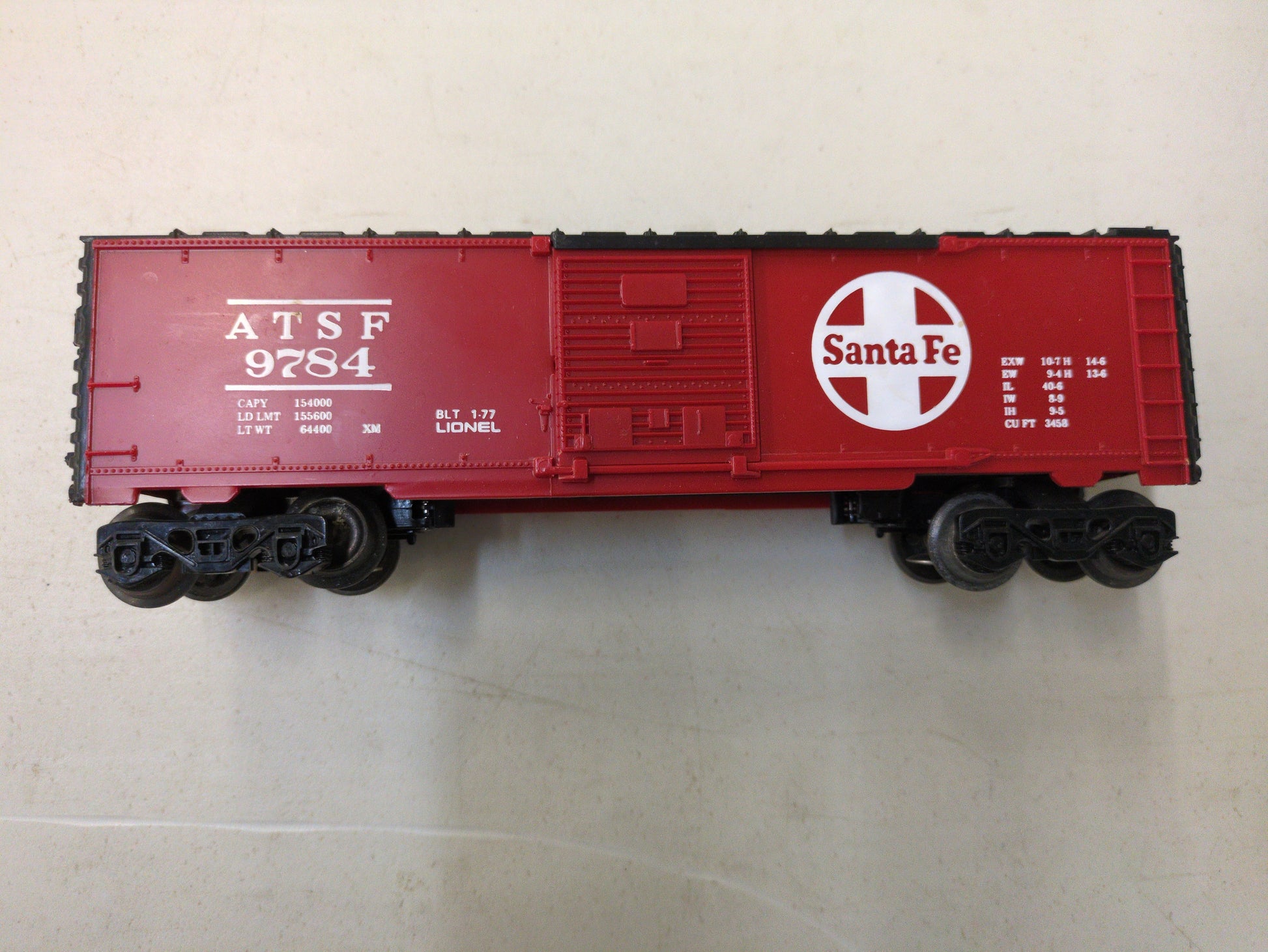 Lionel 6-9784 Santa Fe Box Car 
