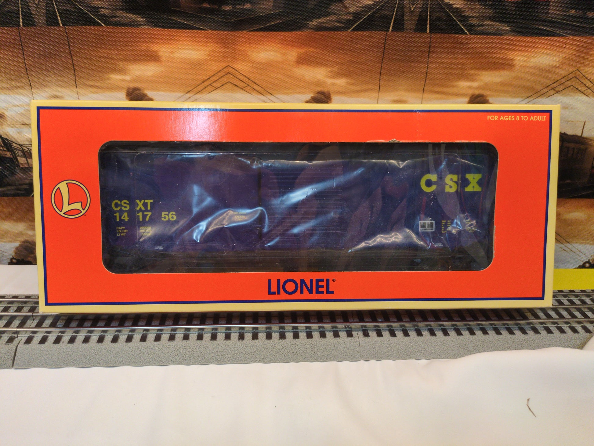 Lionel CSX 50' Modern Boxcar 6-17253