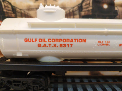 Lionel Gulf Tank Car 6-6317