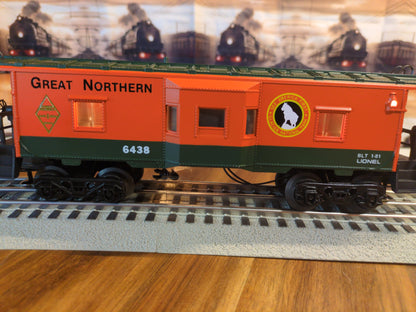 Lionel Great Northern Bay Window Caboose 6-6438