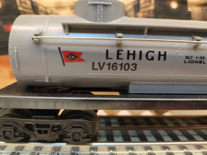 Lionel Lehigh Valley Tank Car 6-16103