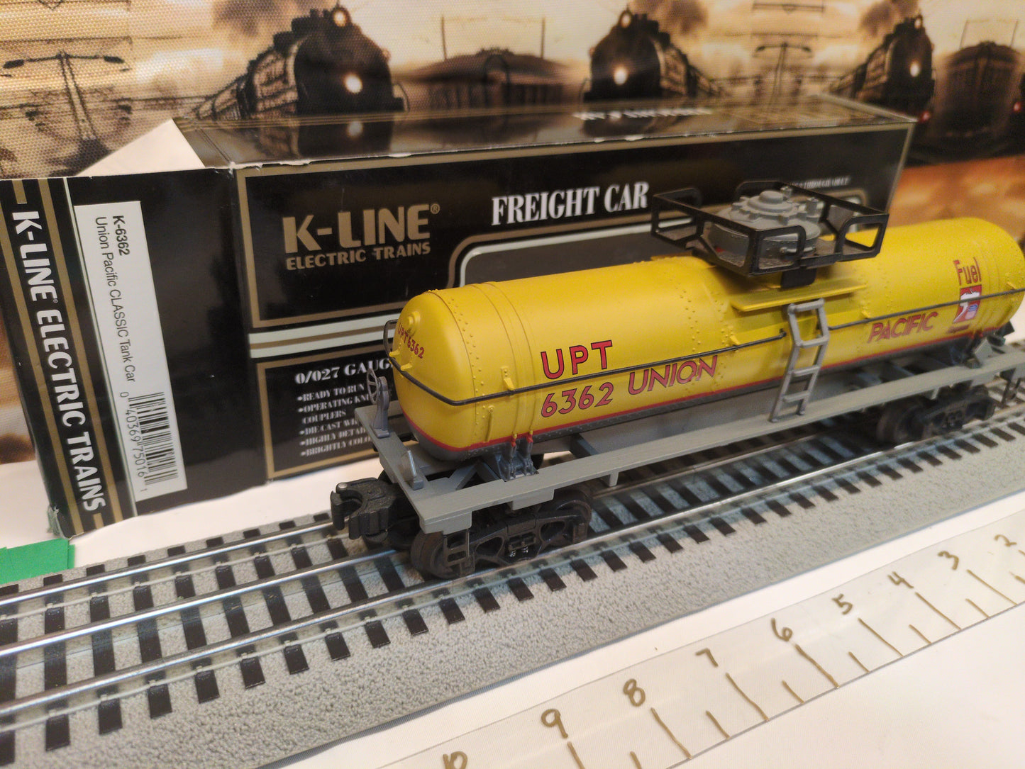 K-Line K-6362 Union Pacific Single Dome Tank Car 