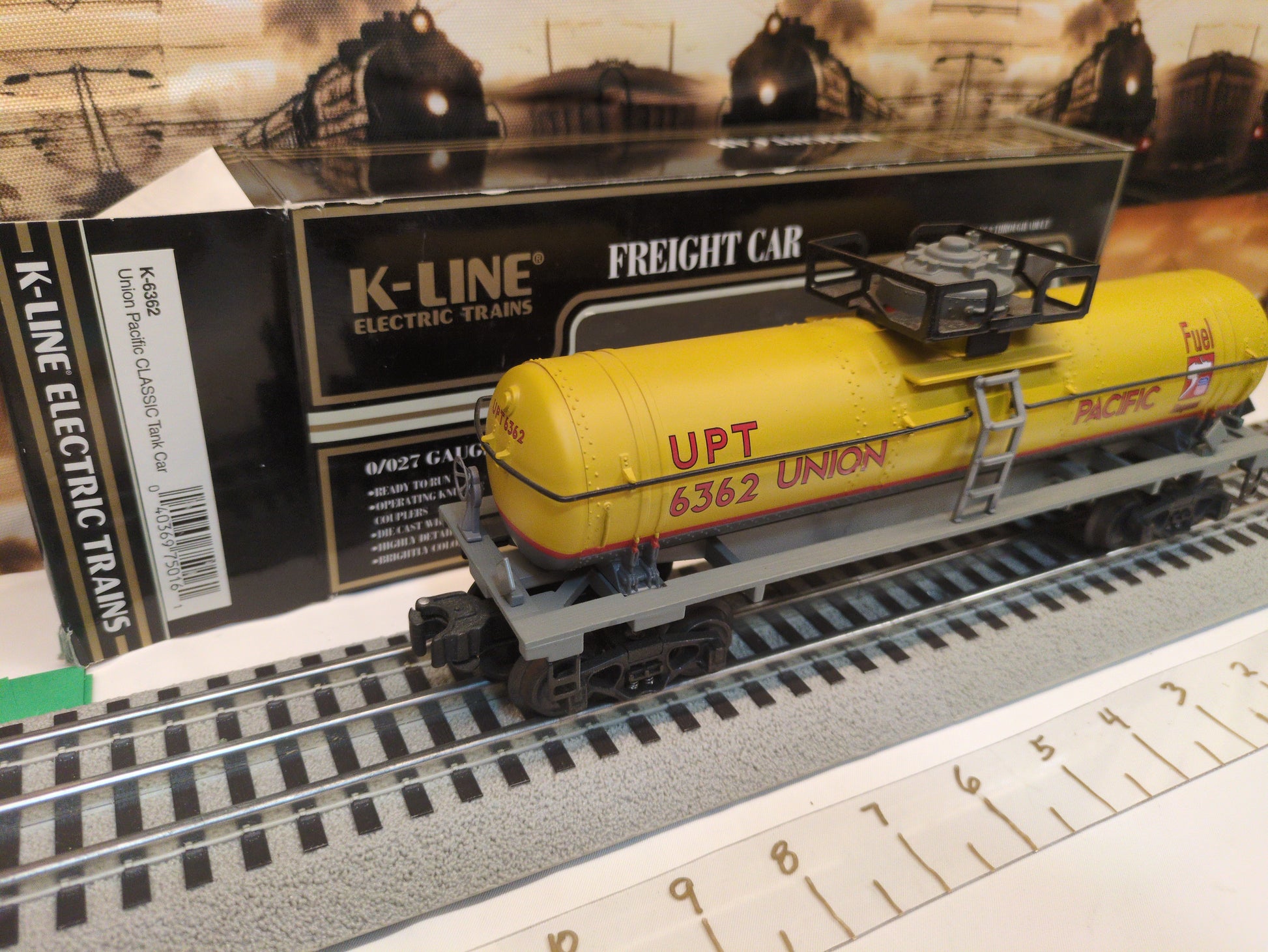 K-Line K-6362 Union Pacific Single Dome Tank Car 