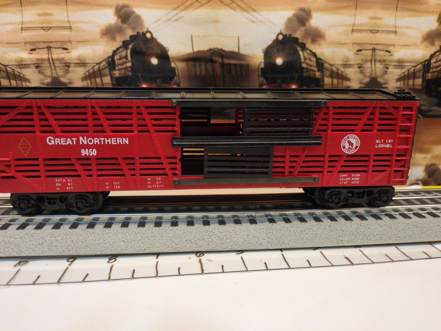 Lionel Great Northern Stock Car 6-9450