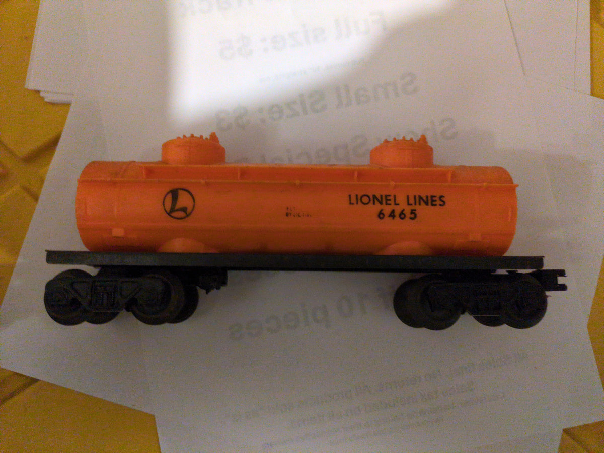 Lionel Tank Car 6-6465