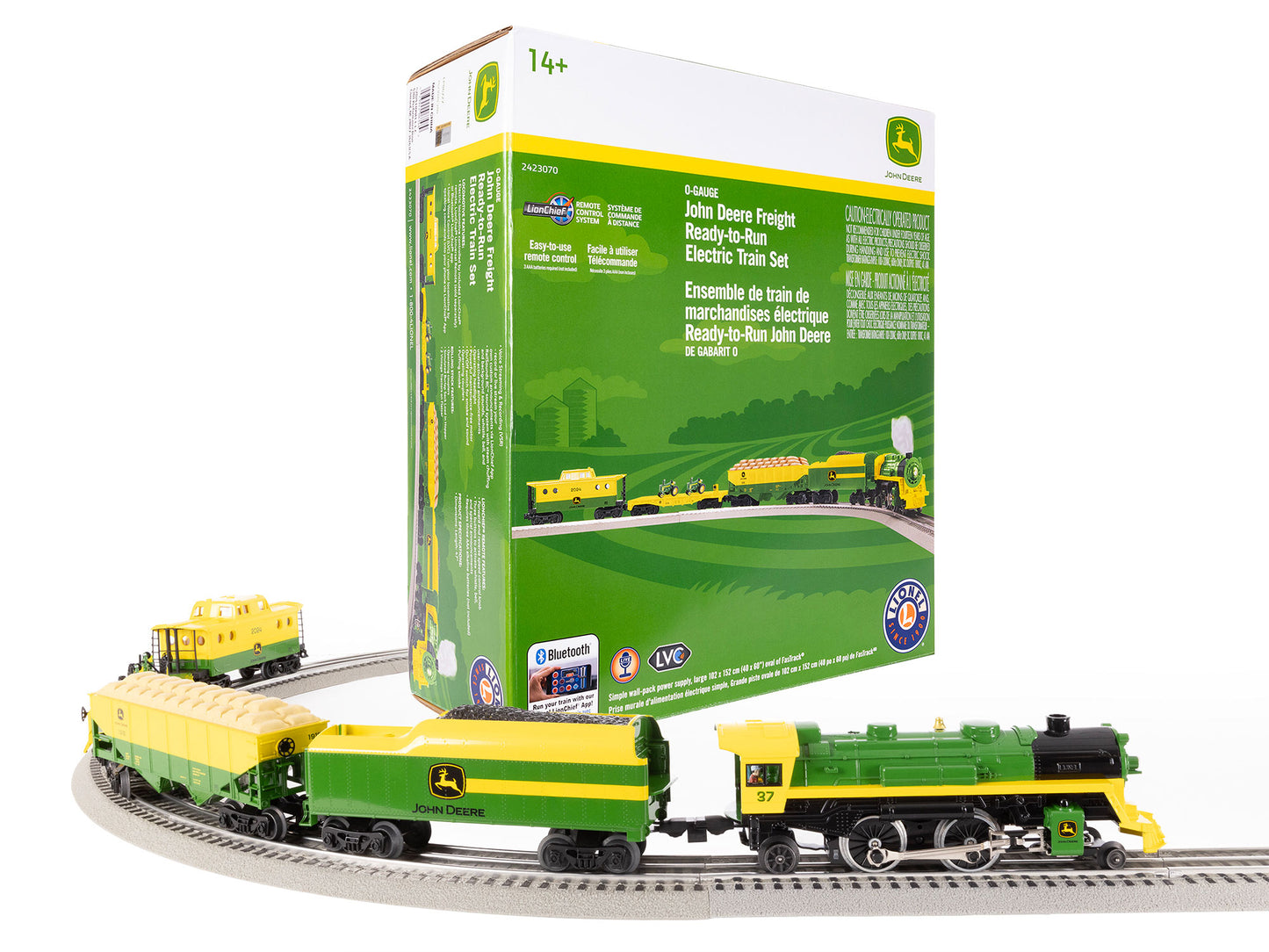 Lionel 2423070 John Deere Train Set 