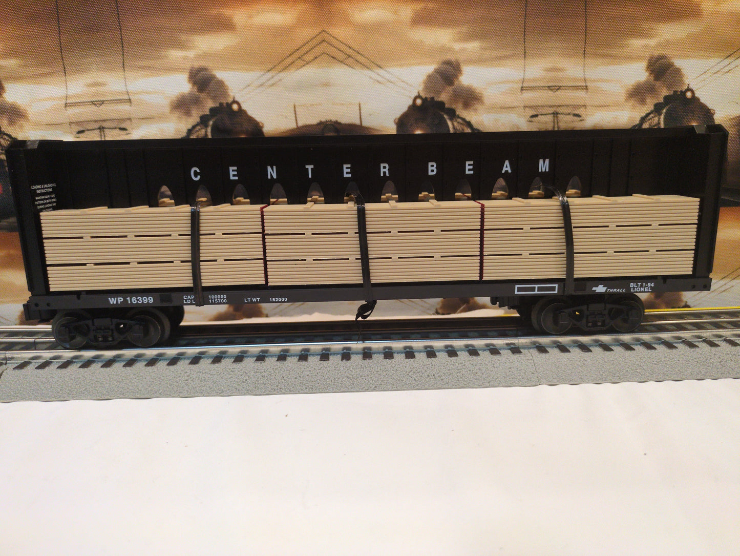 Lionel Western Pacific Flatcar 6-16399