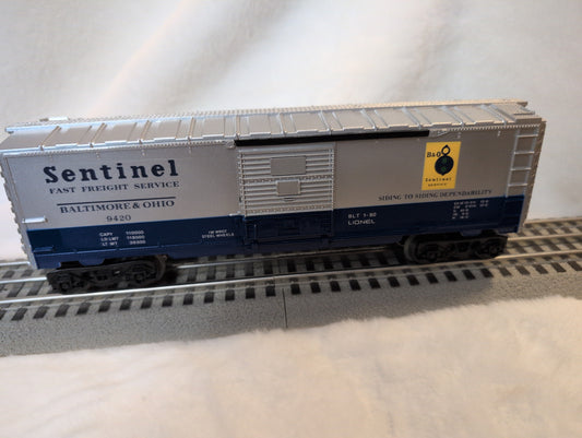Lionel Baltimore and Ohio (B&O) Box Car 6-9420
