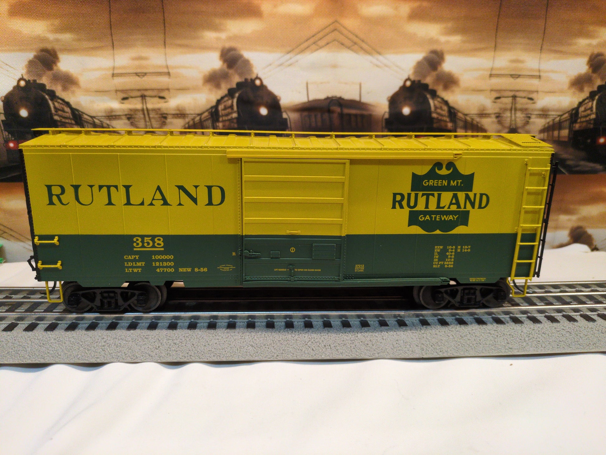 Lionel Rutland PS-1 Boxcar 6-27212